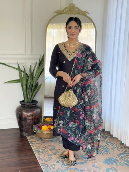 Vx 115 Viscose Slub Kurti Bottom With Dupatta Wholesale Market In Surat With Price